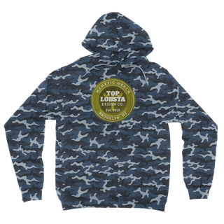 TopLobsta Retro logo Camouflage Adult Hoodie
