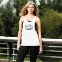 Ron Paul for Congress B&W Women's Loose Racerback Tank Top