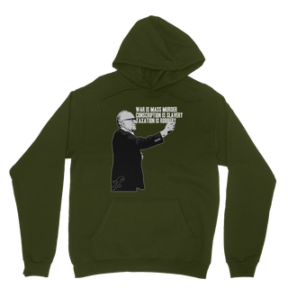 Buy dark-green Taxation is Robbery Rothbard B&W Classic Adult Hoodie