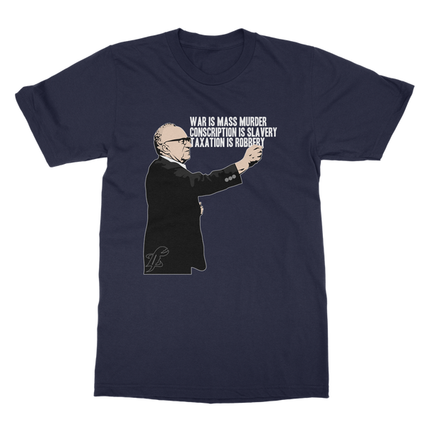 Taxation is Robbery Rothbard Classic Adult T-Shirt