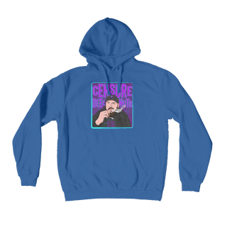 Buy royal-blue Censure Deez Nuts Premium Adult Hoodie