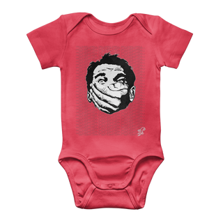 Buy red Big Brother Obey Submit Comply Classic Baby Onesie Bodysuit