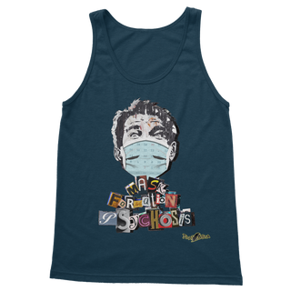 Buy navy Mask Formation Psychosis Classic Adult Vest Top