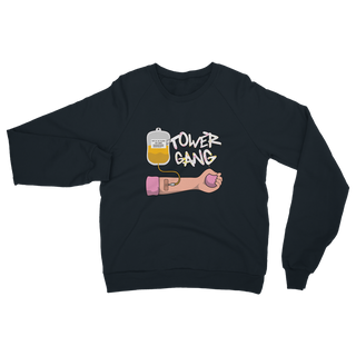 Buy navy Part of the Plasma Tower Gang Classic Adult Sweatshirt