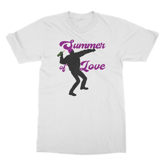 Buy white Summer of Love Classic Adult T-Shirt