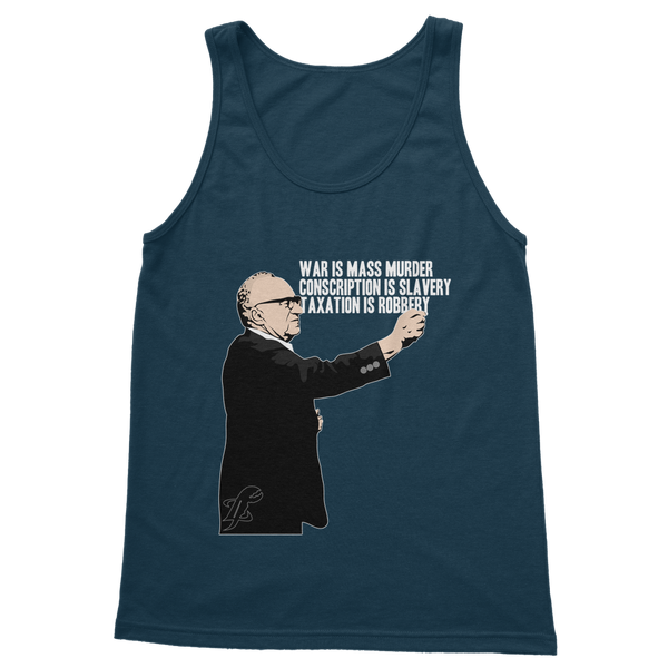 Taxation is Robbery Rothbard Classic Women's Tank Top