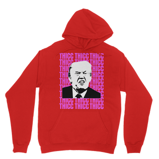 Buy red THICC Boi Trump Classic Adult Hoodie