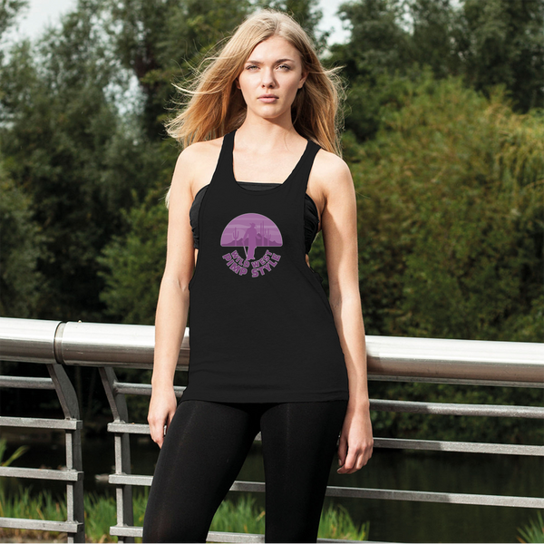 Wild West Pimp Style Women's Loose Racerback Tank Top