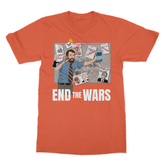 Buy orange Pepe Scott Horton Classic Adult T-Shirt
