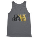 Legalize Freedom Classic Adult Vest Top