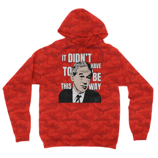Buy red-camo It Didn’t Have To Be This Way RP Camouflage Adult Hoodie