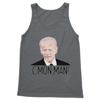 Buy dark-grey C’mon Man Biden Classic Adult Vest Top