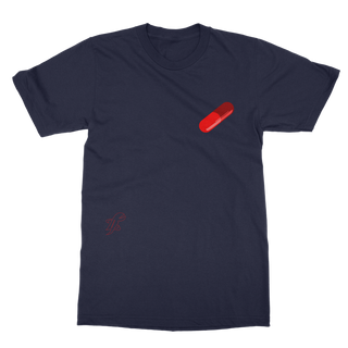 Buy navy Red Pill Classic Adult T-Shirt