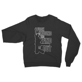 Buy black Fuck Around and Find Out Classic Adult Sweatshirt