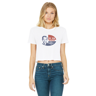 Ron Paul for Congress Classic Women's Cropped Raw Edge T-Shirt