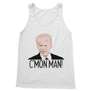 Buy white C’mon Man Biden Classic Women's Tank Top