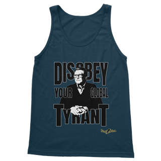 Buy navy Disobey Gates Classic Adult Vest Top