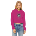 Haymarket Martyr Ladies Cropped Raw Edge Hoodie