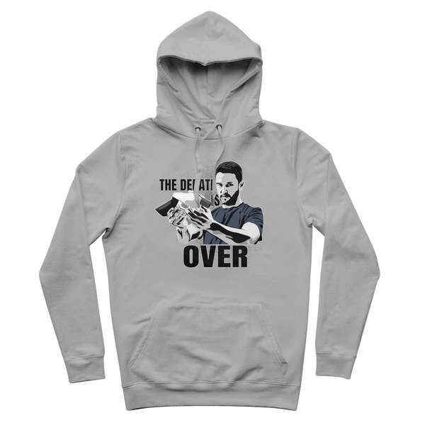 The Debate is Over Premium Adult Hoodie