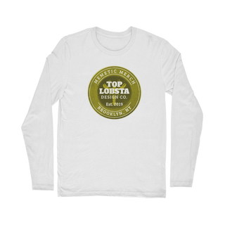 Buy white TopLobsta Retro logo Classic Long Sleeve T-Shirt