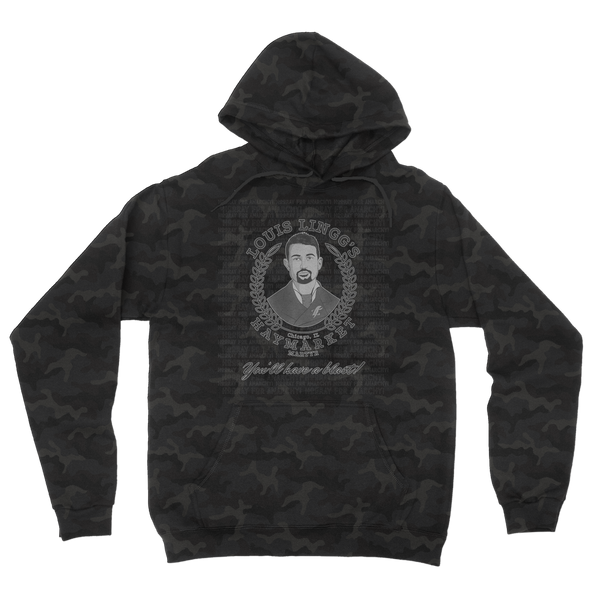 Hooray For Anarchy LL Camouflage Adult Hoodie