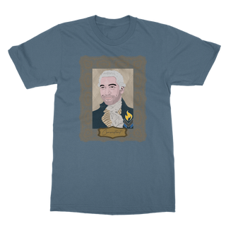 Buy indigo-blue Consistent Classic Adult T-Shirt
