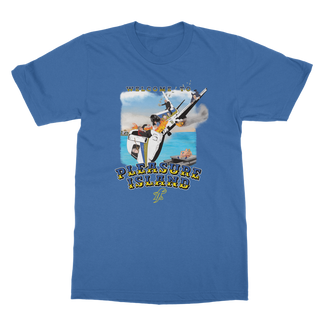 Buy royal-blue Pleasure Island Classic Adult T-Shirt