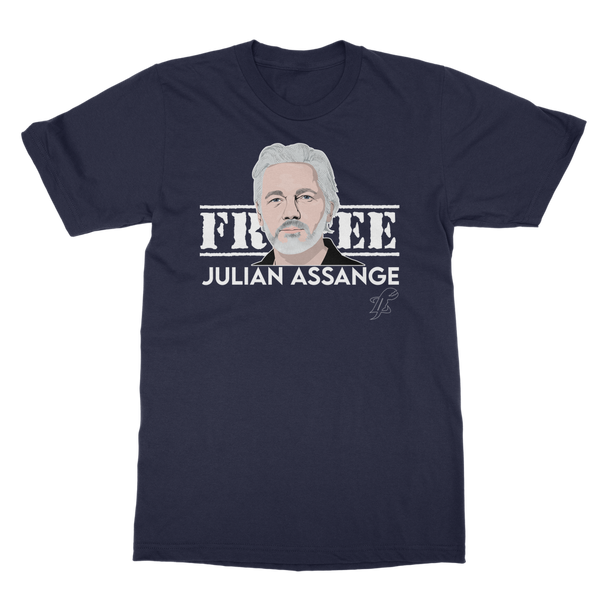 Free Assange Classic Adult T-Shirt
