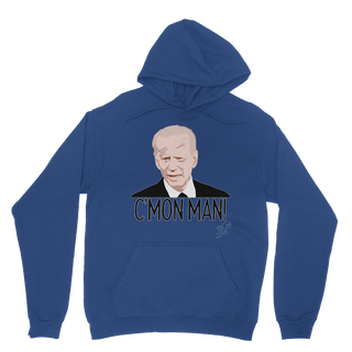 Buy royal-blue C’mon Man Biden Classic Adult Hoodie