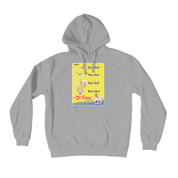 One shot, Two shot Premium Adult Hoodie