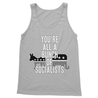 Buy light-grey You’re All A Bunch Of Socialists Classic Adult Vest Top