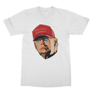 Buy white Joker Trump Classic Adult T-Shirt