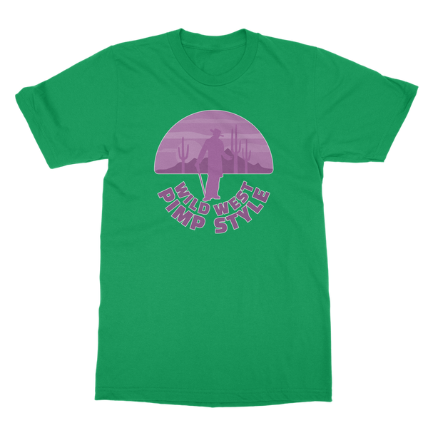 Wild West Pimp Style Classic Adult T-Shirt