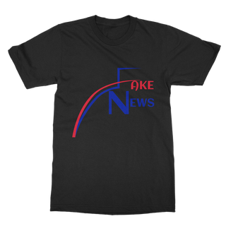 Buy black Fake News Fraud Classic Adult T-Shirt