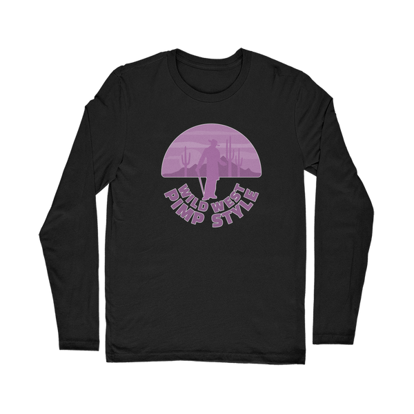 Wild West Pimp Style Classic Long Sleeve T-Shirt