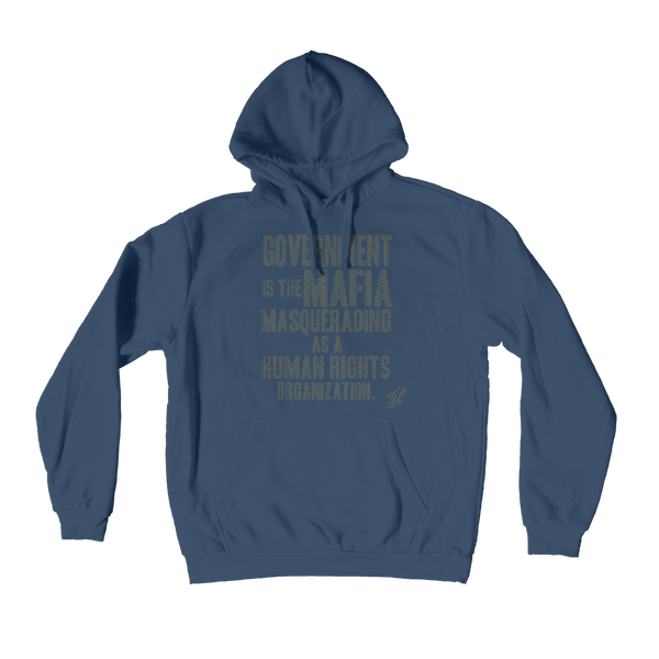 Government is the Mafia Premium Adult Hoodie