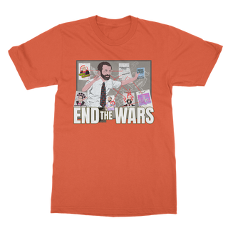 Buy orange Pepe Scott Horton 2.0 Classic Adult T-Shirt