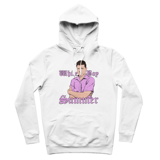 Buy white White Boy Summer Premium Adult Hoodie
