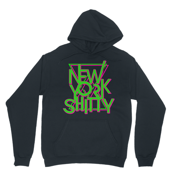 New York Shitty Retro Classic Adult Hoodie
