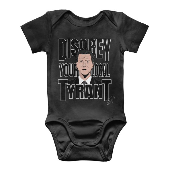 Disobey Newsome Classic Baby Onesie Bodysuit
