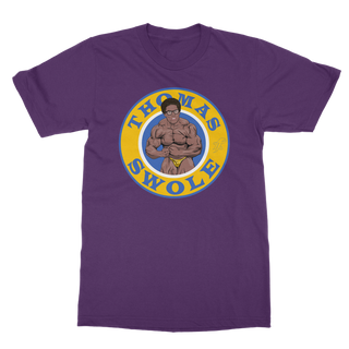 Buy purple Thomas Swole Classic Adult T-Shirt