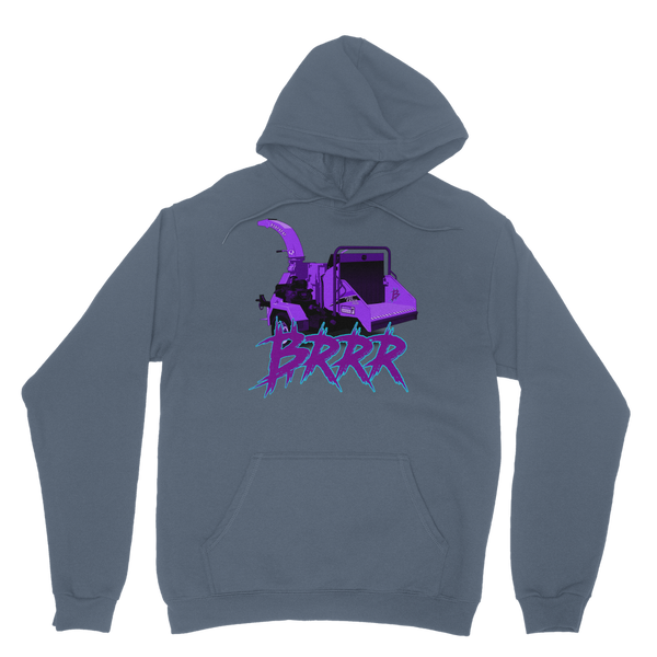 Wood chipper go BRRR BTC Classic Adult Hoodie