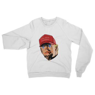Buy white Joker Trump Classic Adult Sweatshirt