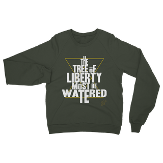 Buy olive-green The Tree Must Be Watered Classic Adult Sweatshirt