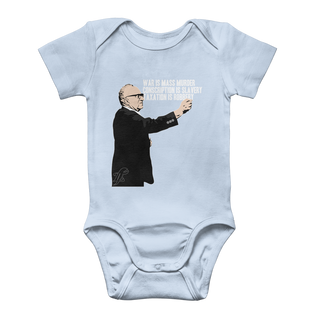 Buy light-blue Taxation is Robbery Rothbard Classic Baby Onesie Bodysuit