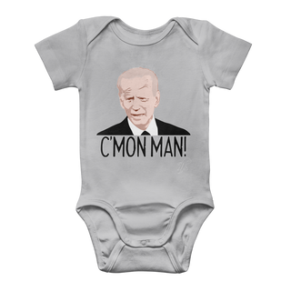 Buy light-grey C’mon Man Biden Classic Baby Onesie Bodysuit