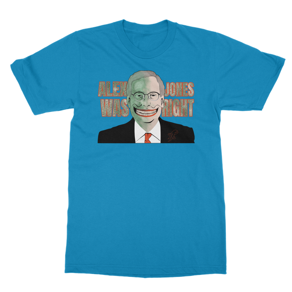 Alex Jones Was Right Classic Adult T-Shirt