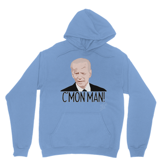 Buy light-blue C’mon Man Biden Classic Adult Hoodie