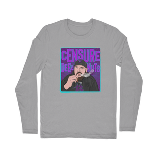 Buy light-grey Censure Deez Nuts Classic Long Sleeve T-Shirt