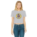 Thomas Swole Classic Women's Cropped Raw Edge T-Shirt